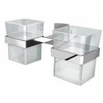 TORA  Double Tumbler Holder TR-BA-TH-10040-ST